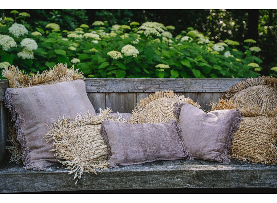 La Housse De Coussin Oh My Gee - Velours Béton - 30x50