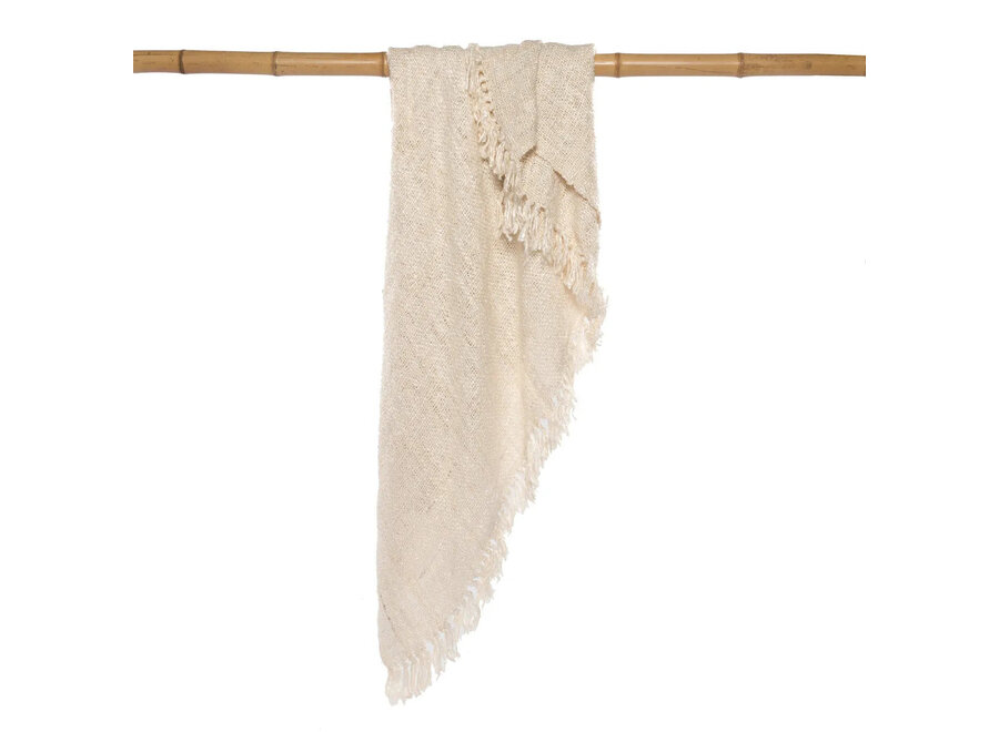 Coperta S'il Vous Plaid - Crema