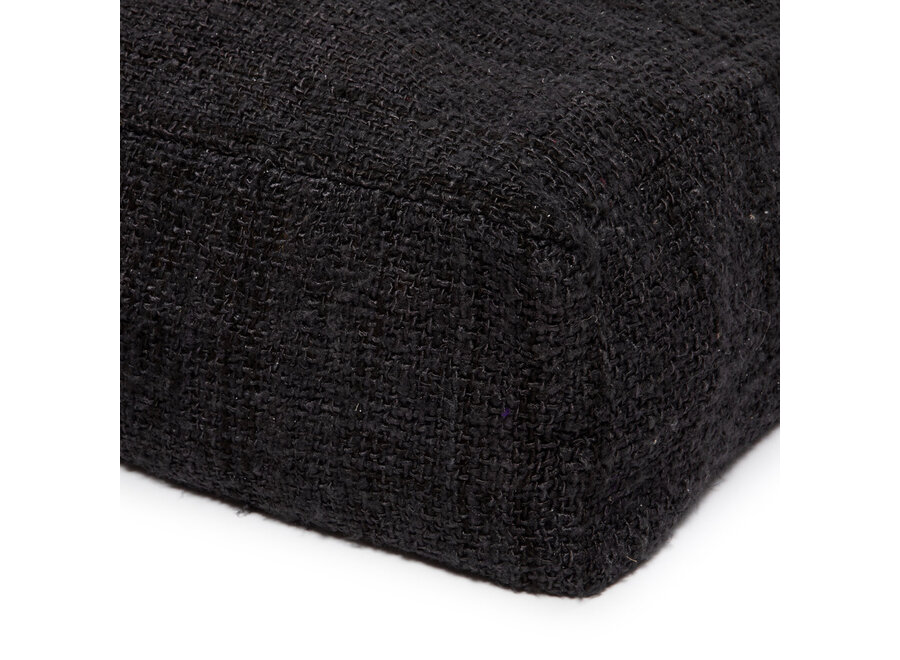 The Oh My Gee Pouffe - Black Navy