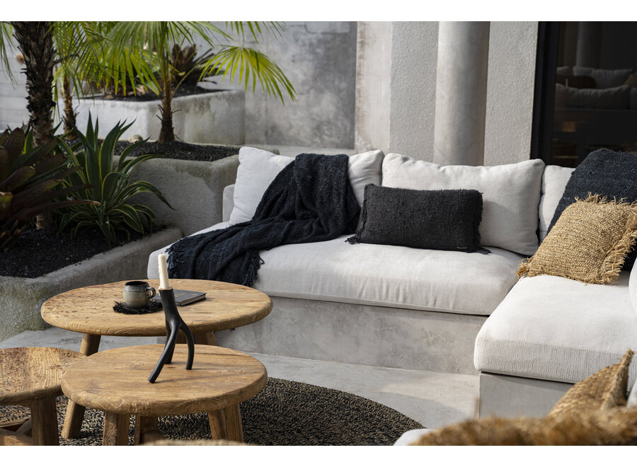 The Oh My Gee Cushion Cover - Black Navy - 30x50