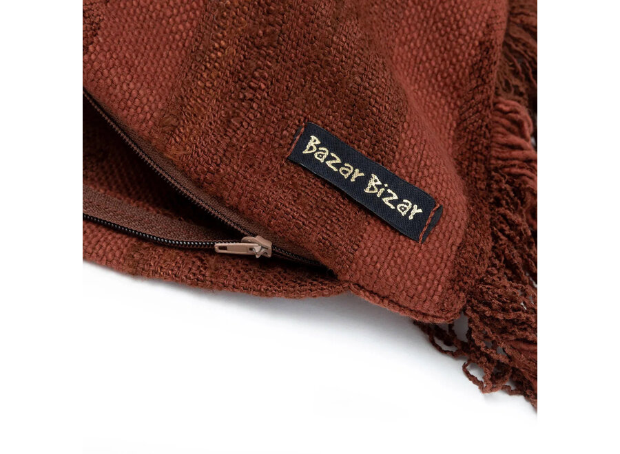 De Oh My Gee Kussenhoes - Bordeaux Velvet - 35x100