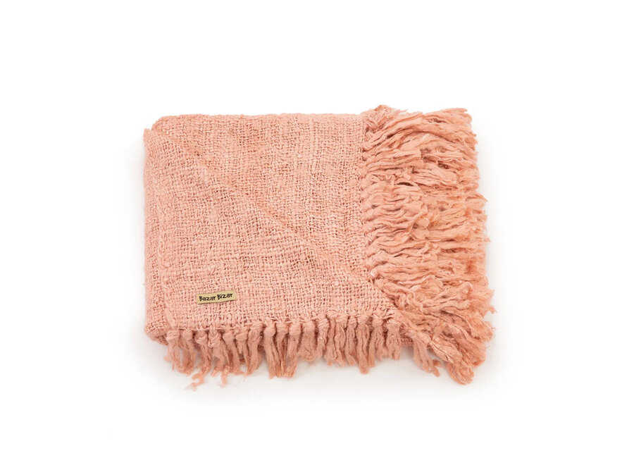 La Coperta S'il Vous Plaid - Rosa Salmone