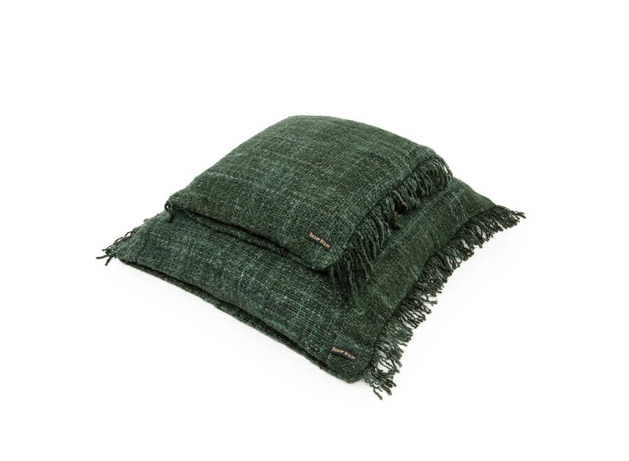 Funda De Cojín Oh My Gee - Verde Bosque - 40x40