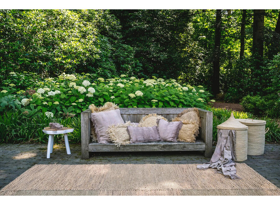 La Housse De Coussin Oh My Gee - Velours Béton - 40x40