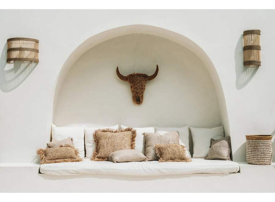 The Jalal Wall Applique - Natural - M