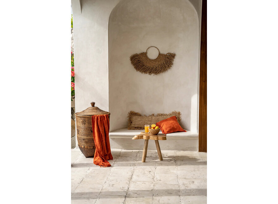 De Colonial Wasmand - Naturel Bruin - XL