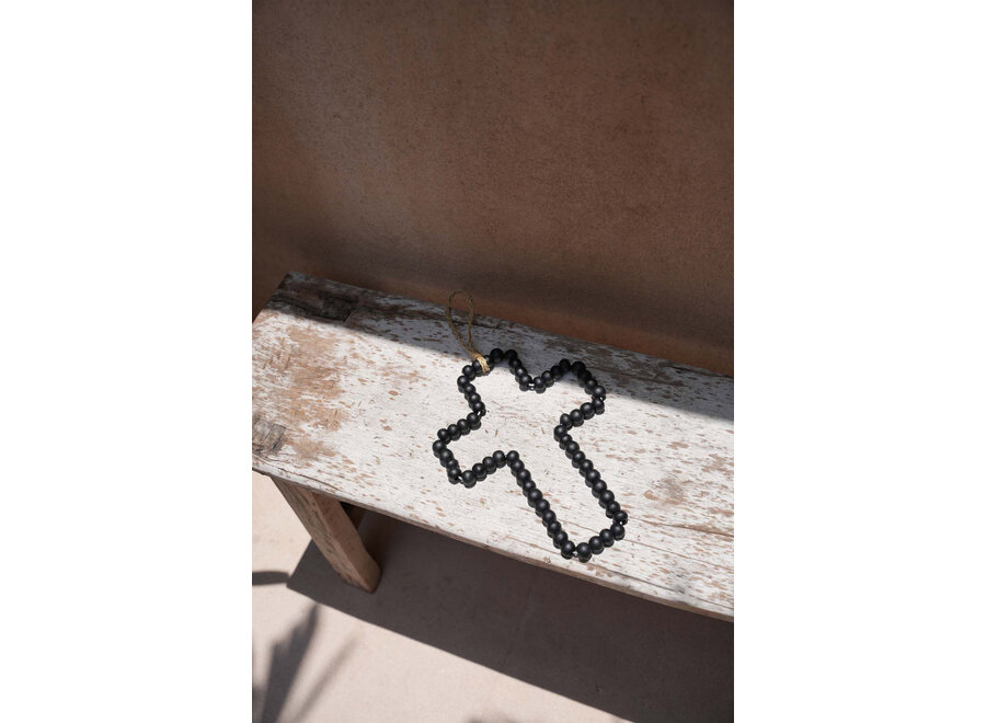 The Wooden Cross - Black