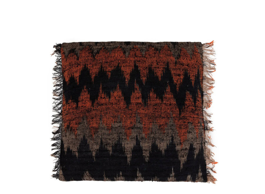 Der Oh My Gee Kissenbezug - Schwarz Orange - 60x60