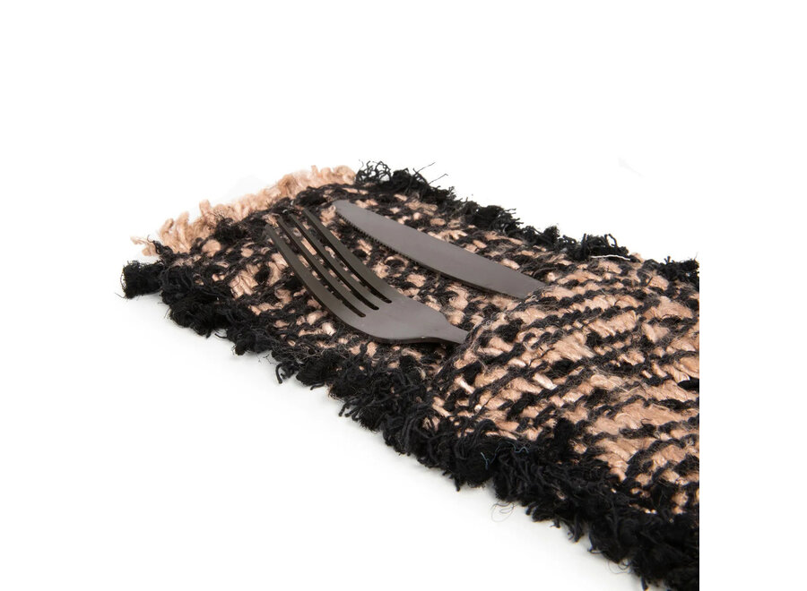 Le Porte-Couverts Oh My Gee - Noir Cuivre - Lot De 4