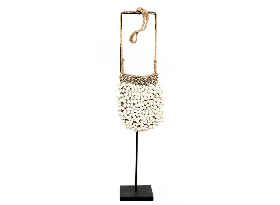 Shell Purse En Soporte - Blanco