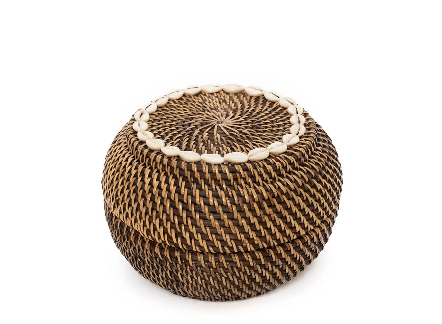 Le Panier Colonial Peek-a-Boo - Brun Naturel - M