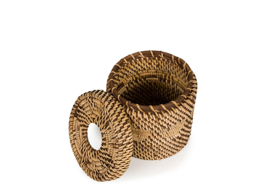 The Colonial Tissue Box - Natural Brown