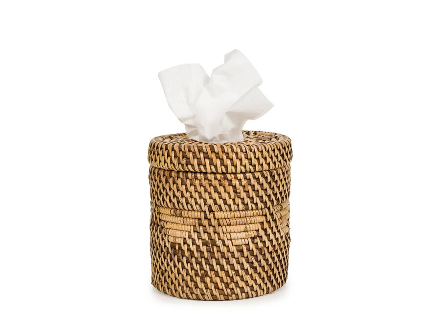 The Colonial Tissue Box - Natural Brown