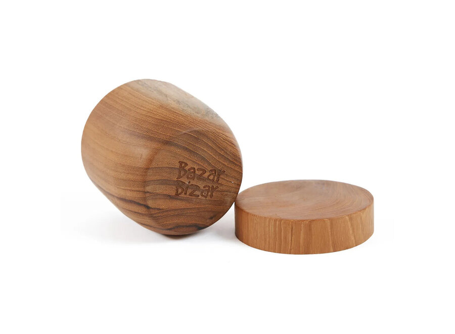 Le Pot De Racines De Teck Bas - M