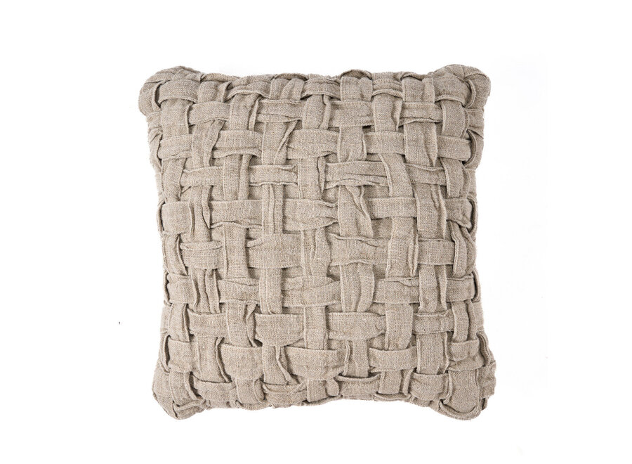 La Funda de Cojín Linen Crosier - Natural