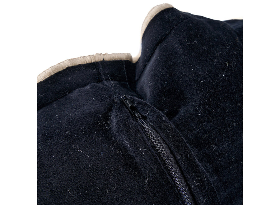 The Nordic Stripe Cushion Cover - Natural Black - 50x50