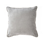De Velvet Crush Kussensloop - Grijs - 50x50