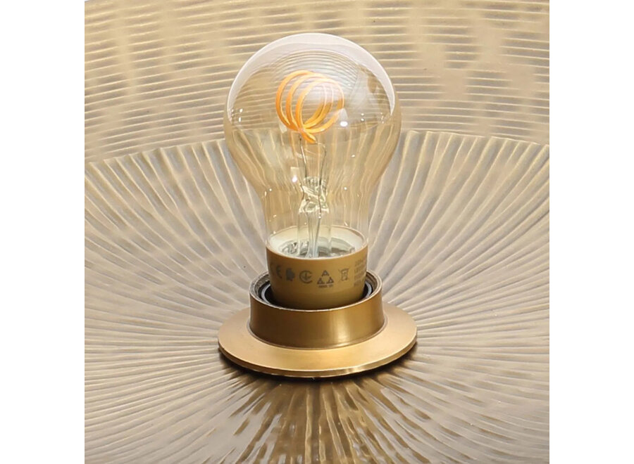 The Double Full Moon Wall Lamp - Brass - M