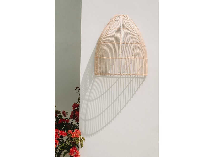 Die Lalo Applique Wandleuchte - Natur - L