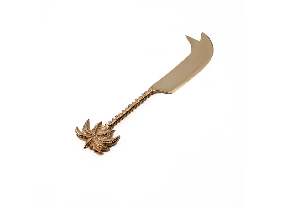 Das Palm Tree Käsemesser - Gold