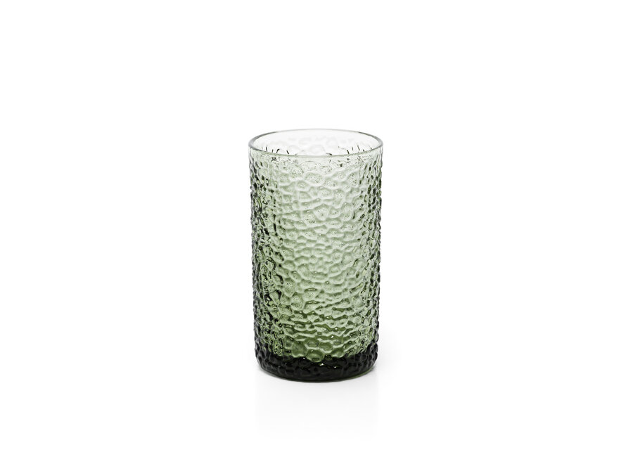 Het Green Pebble Highball Glas - Groen