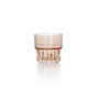 El Vaso Faceted - Rosa Blush
