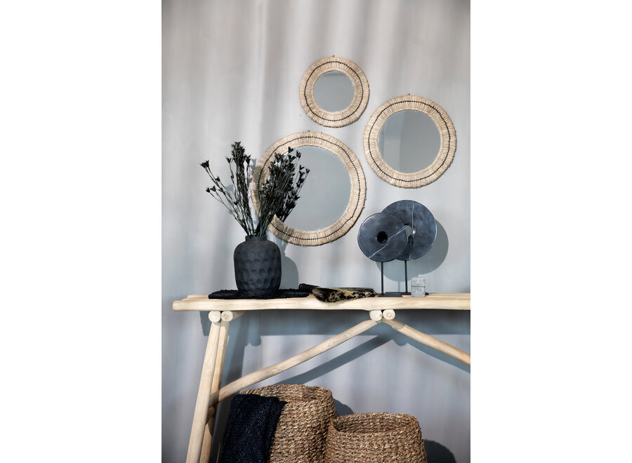 Le Miroir Gajih - Noir Naturel - S