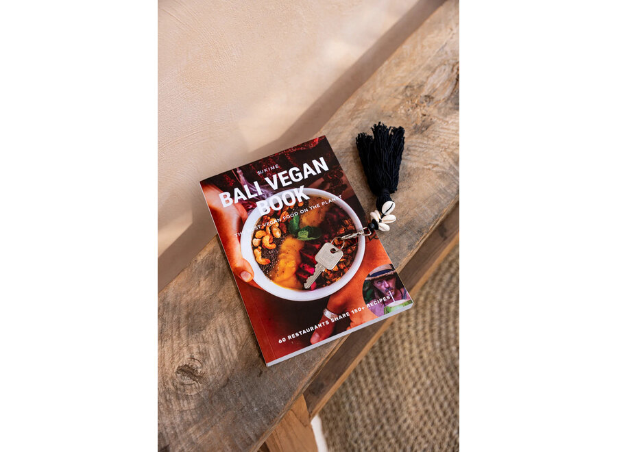 Le Porte-Clés Cowrie - Noir