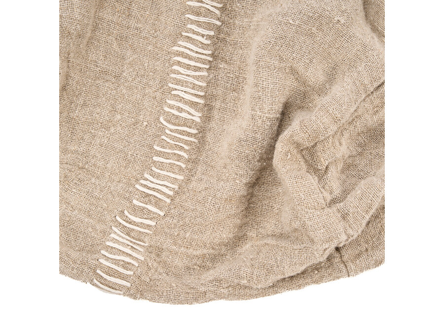 La Tote-ally Linen Borsa - Naturale