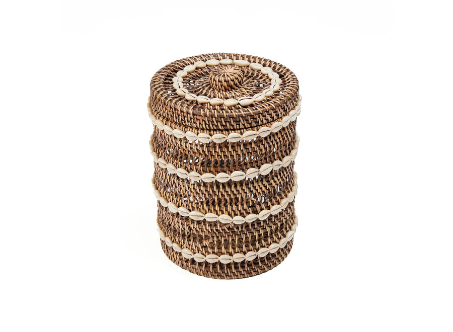 Der Shell Aufbewahrungskorb - Naturbraun