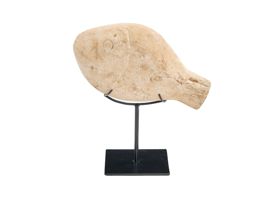 The Fish Stone on Stand - S