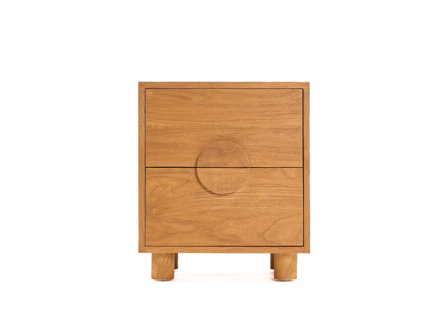 The Eclipse Nightstand - Natural