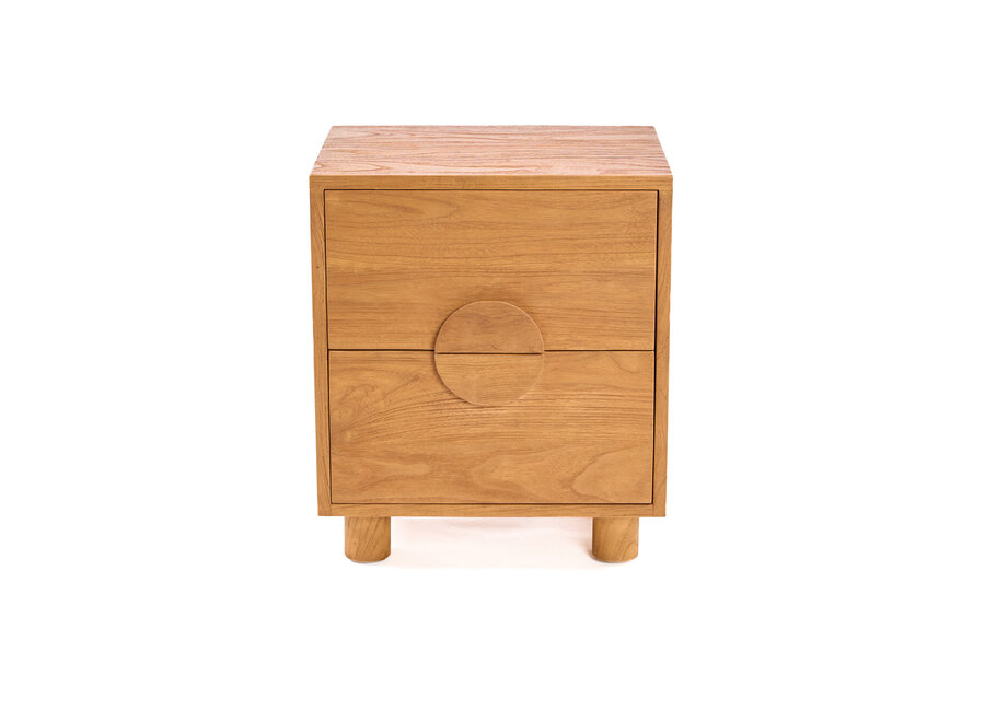 The Eclipse Nightstand - Natural