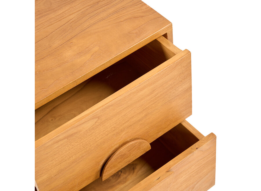 The Eclipse Nightstand - Natural