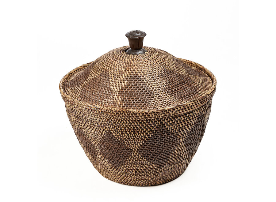 De Opberg Crown Mand - Natuurlijk Bruin