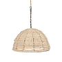 La Lámpara Colgante Wooden Bead Dome - Natural