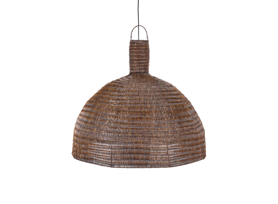 Il Lampadario Cupola - Noce Scuro - XL