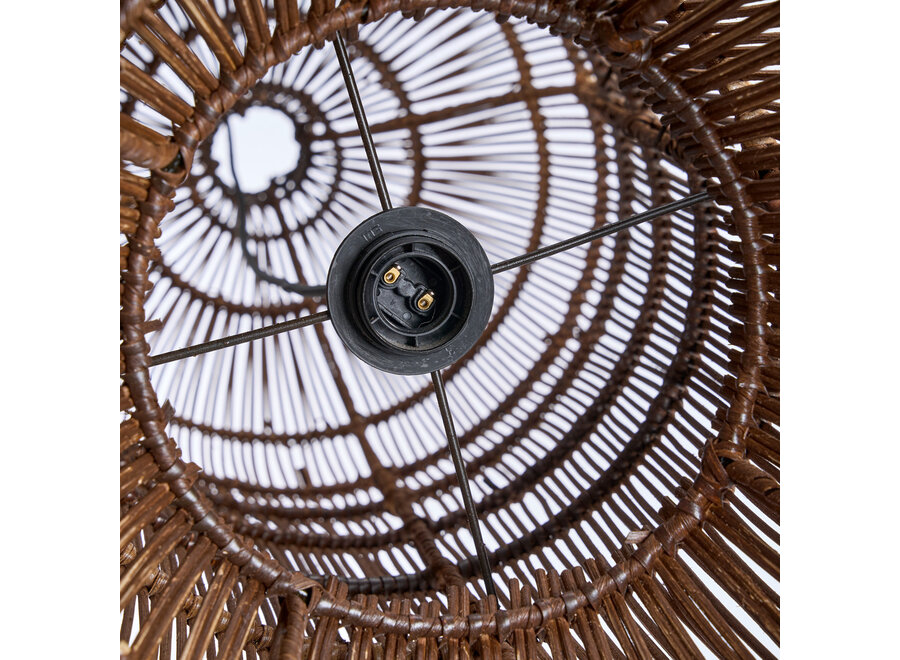 De Oasis Tower Hanglamp - Donker Walnoot - XL