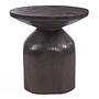The Drumline Side Table - Dark Walnut