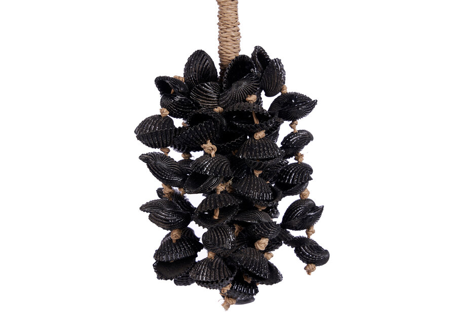 De Midnight Schelpen Kwast - Zwart