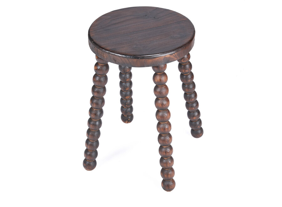 El Taburete Dango - Marrón Oscuro