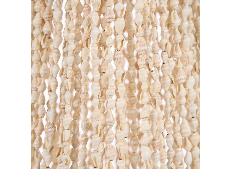 Il Lampadario Ocean Tower Con Conchiglie - Naturale - L