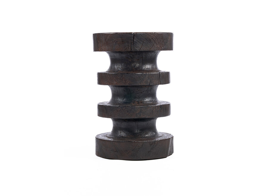 Il Tavolino Mocha Rings - Noce Scuro