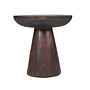 The Cone Alone Side Table - Dark Walnut