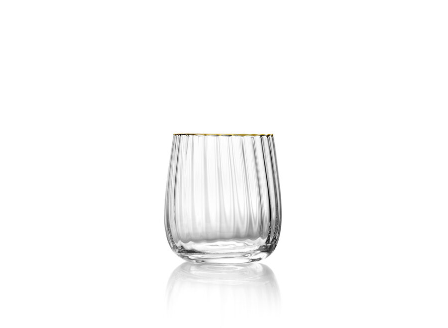 The Golden Rim Tumbler - Natural Gold