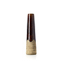 The Amber Cone Vase - Concrete Brown - M
