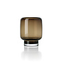 Die Smoky Cube Vase - Braun - S