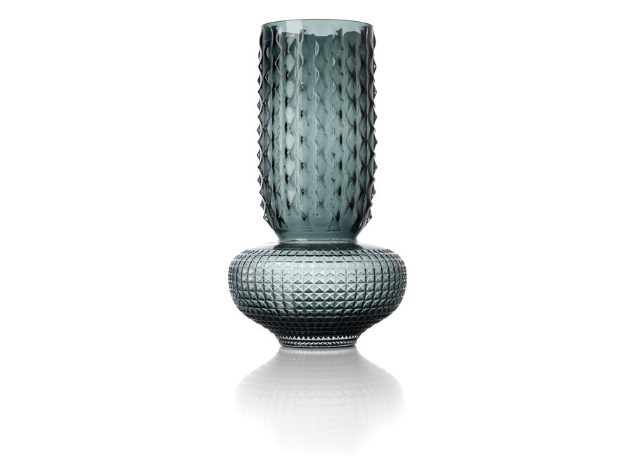 The Sapphire Jewel Vase - Blue - L