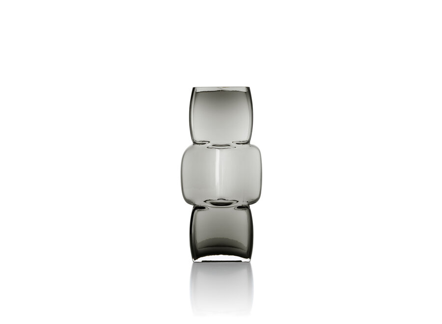 The Cubes Vase - Dark Grey - M