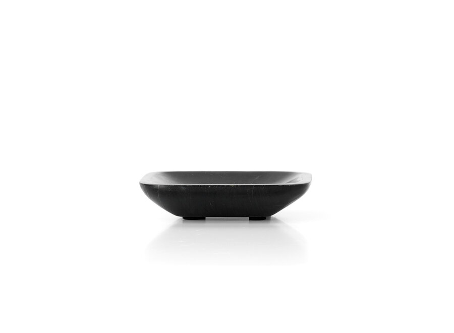 The Marble Soap Dish - Marine Black